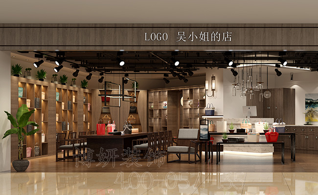 杭州手工店装修设计_案例效果图 3