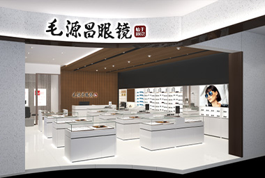 杭州眼镜店装修设计_案例效果图