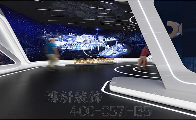 杭州公司展厅装修设计_案例效果图 4