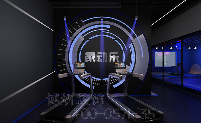 杭州健身直播间装修设计_案例效果图 4