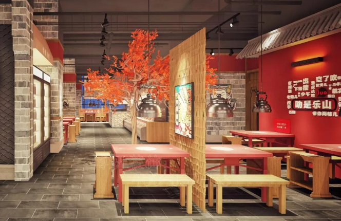 小型餐厅装修,杭州餐厅装修,小餐厅设计