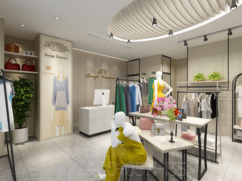 女装店装修,店铺装修,杭州女装店装修,店铺装修设计