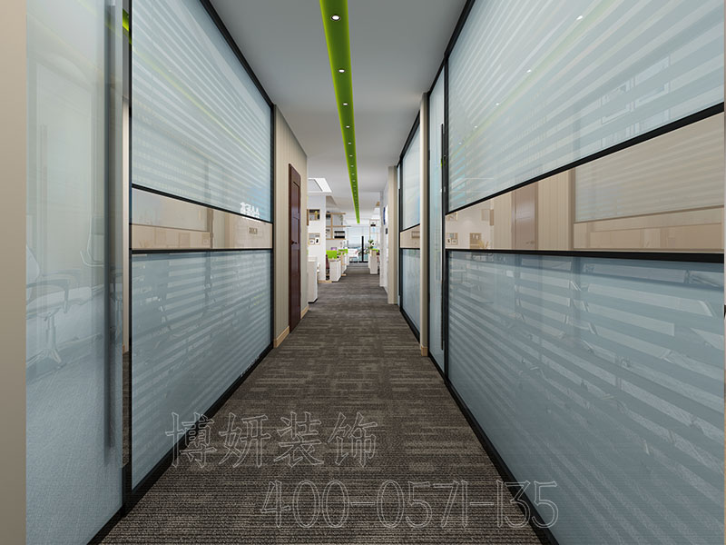 清新风格办公室装修,办公室装修,杭州办公室装修