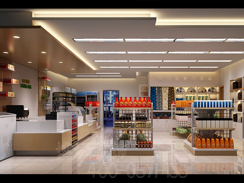 杭州邻家便利店装修设计 - 装修效果图