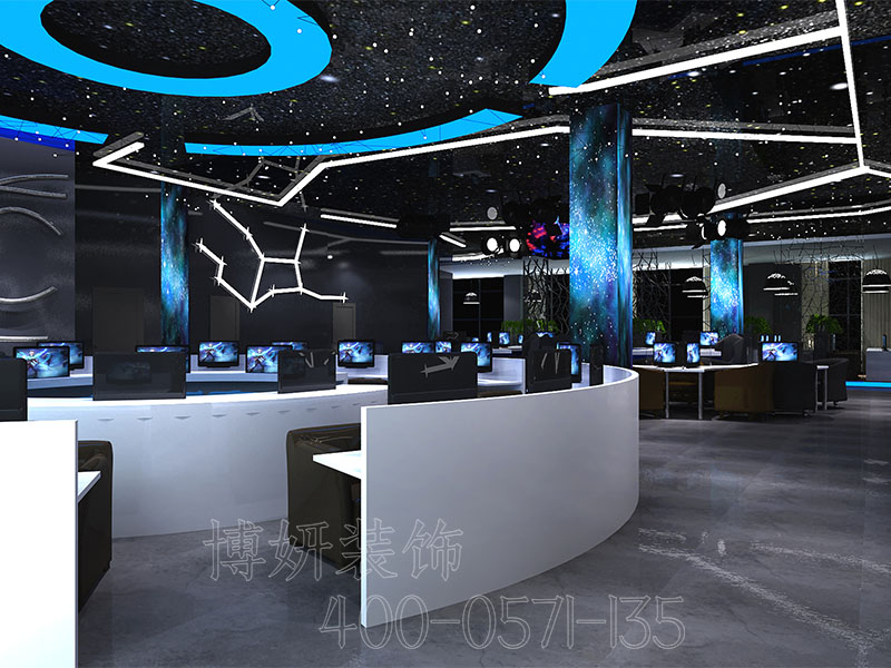 杭州电竞俱乐部装修设计,电竞俱乐部装修,电竞俱乐部装修设计