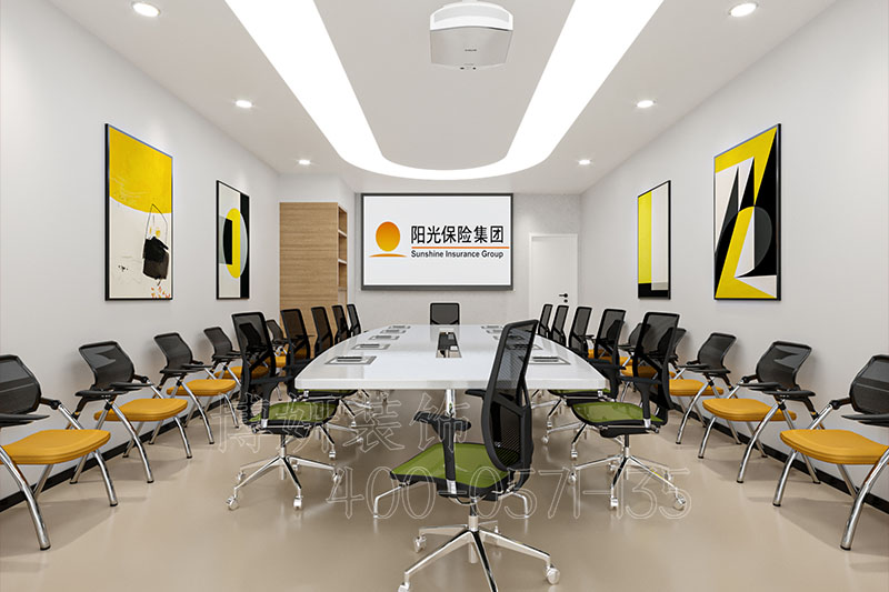 保险公司装修设计,办公室装修,杭州办公室装修