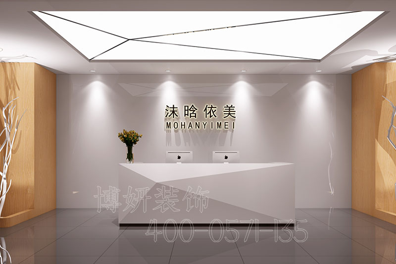 杭州美服装公司装修设计-案例效果图