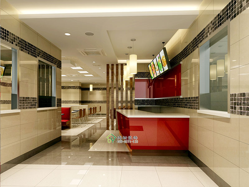 杭州中式快餐店装修,杭州中式快餐店设计打造,杭州快餐店装修