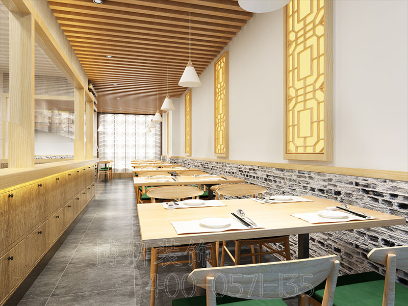 杭州滨江专业面馆装修公司,杭州面馆装修要点,杭州面馆装修