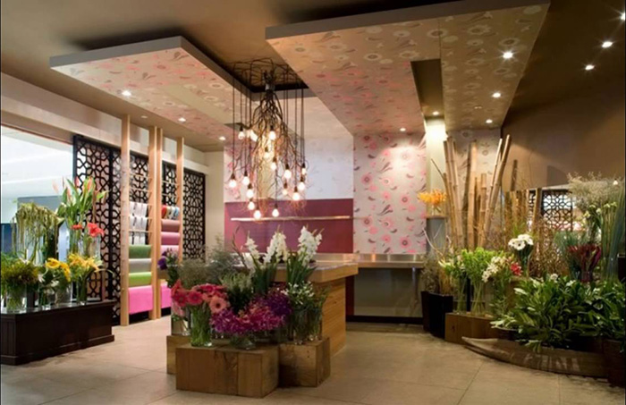 杭州花店装修设,杭州鲜花店装修,杭州鲜花店面装修,杭州装修公司