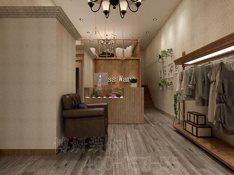 滨江服装店装修,服装店装饰效果图,服装店装修