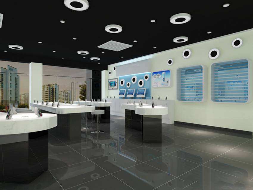 杭州手机店装修,专业一站式手机店装修公司,手机店装修