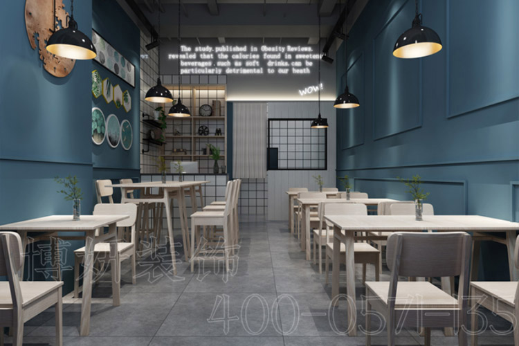 杭州快餐店装修设计,专业快餐店装修设计,快餐店装修