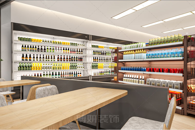 杭州时尚超市便利店装修设计-案例效果图 3